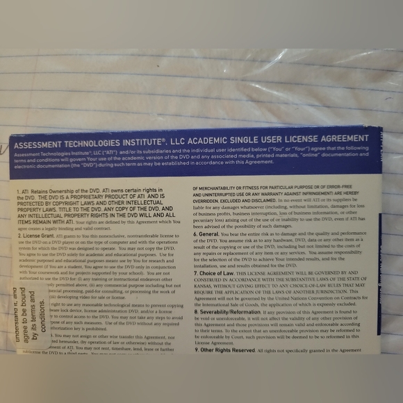 Assessment technologies institute plan : Basic nursing skills 2006 DVD - Picture 8 of 12